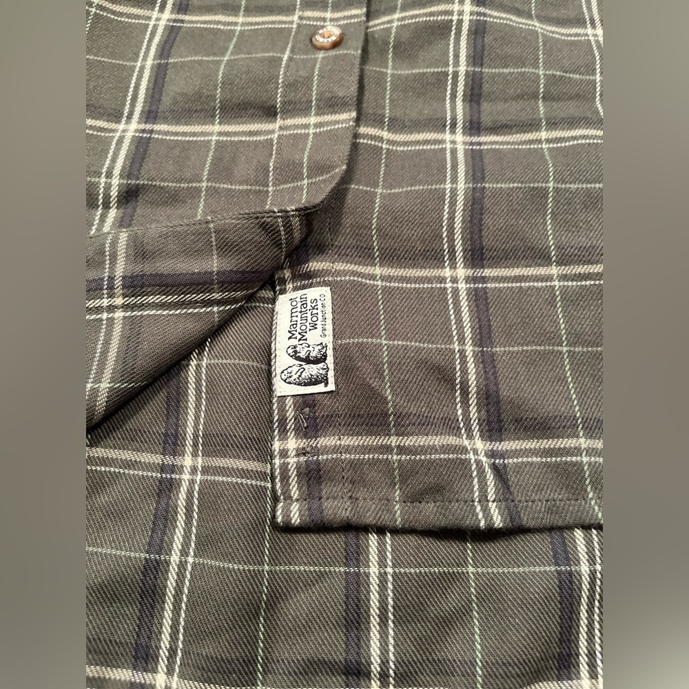 NWT Marmot Women Fairfax Boyfriend Midweight Flannel Shirt - Picture 9 of 13